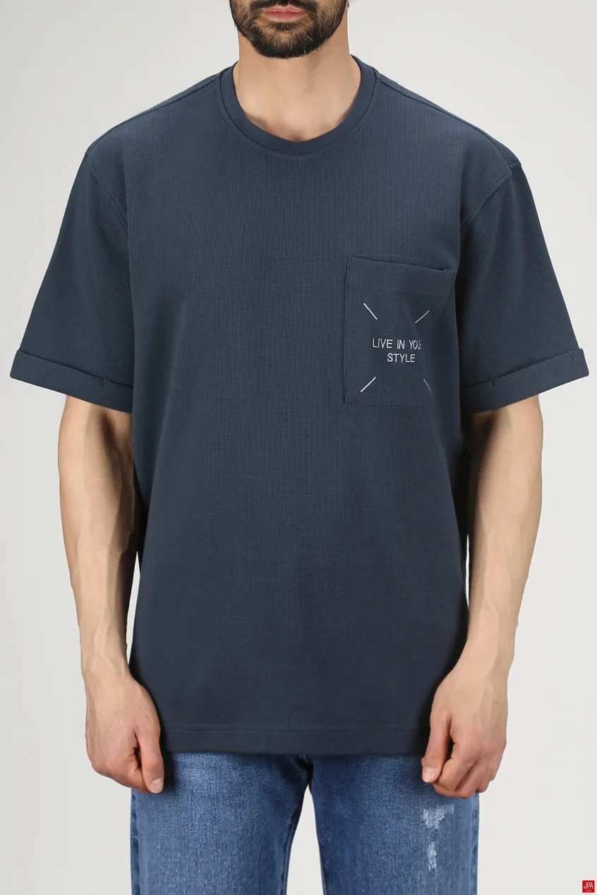 تی شرت مردانه باکس آزاد مشکی جی پی ای JPA کد 03246