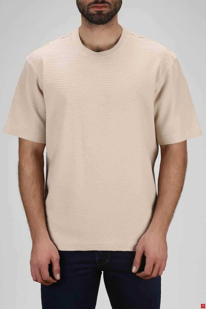 تی شرت مردانه مشکی جی پی ای JPA کد 03328