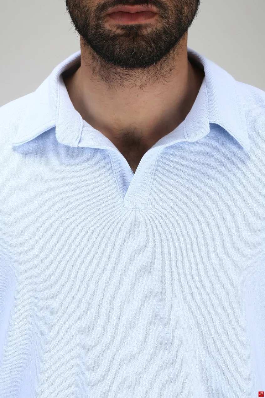 پولوشرت مردانه باکس آزاد مشکی جی پی ای JPA کد 03292