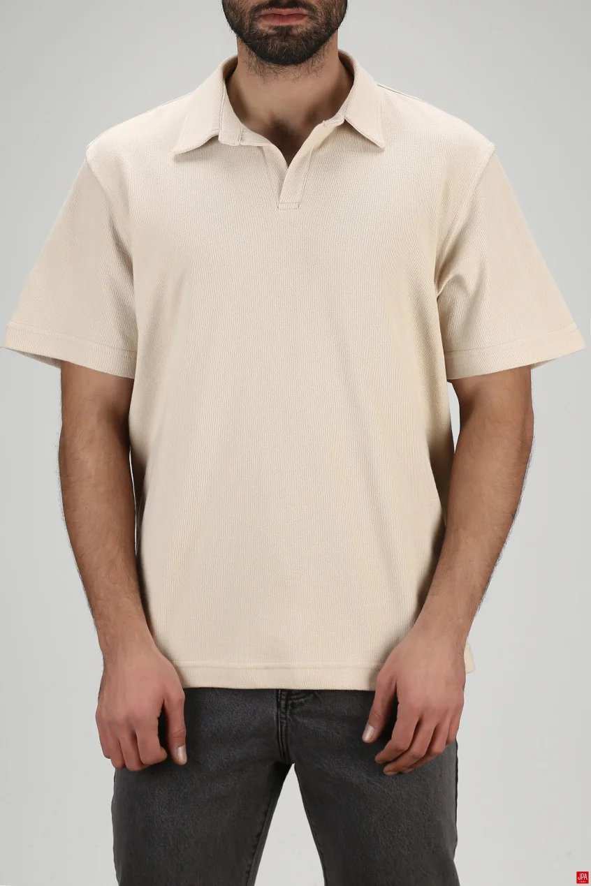 پولوشرت مردانه باکس آزاد مشکی جی پی ای JPA کد 03292