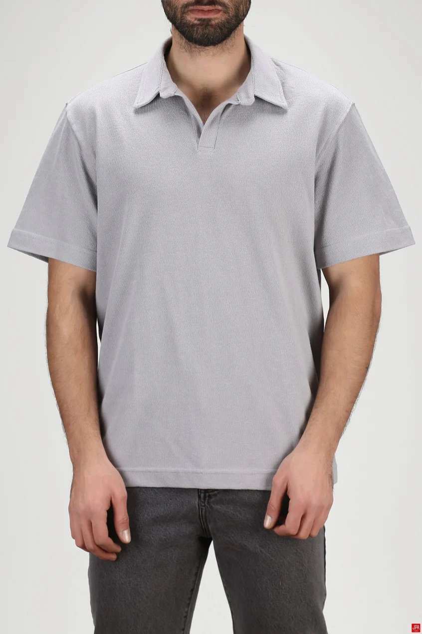 پولوشرت مردانه باکس آزاد مشکی جی پی ای JPA کد 03292