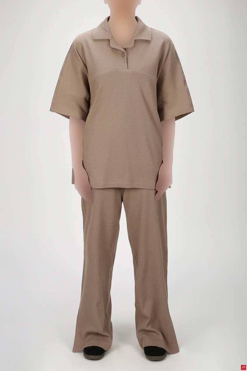 ست پیراهن و شلوار زنانه مشکی جی پی ای JPA کد 03377