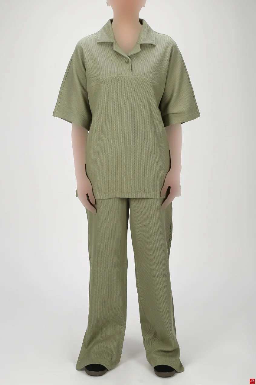 ست پیراهن و شلوار زنانه مشکی جی پی ای JPA کد 03377