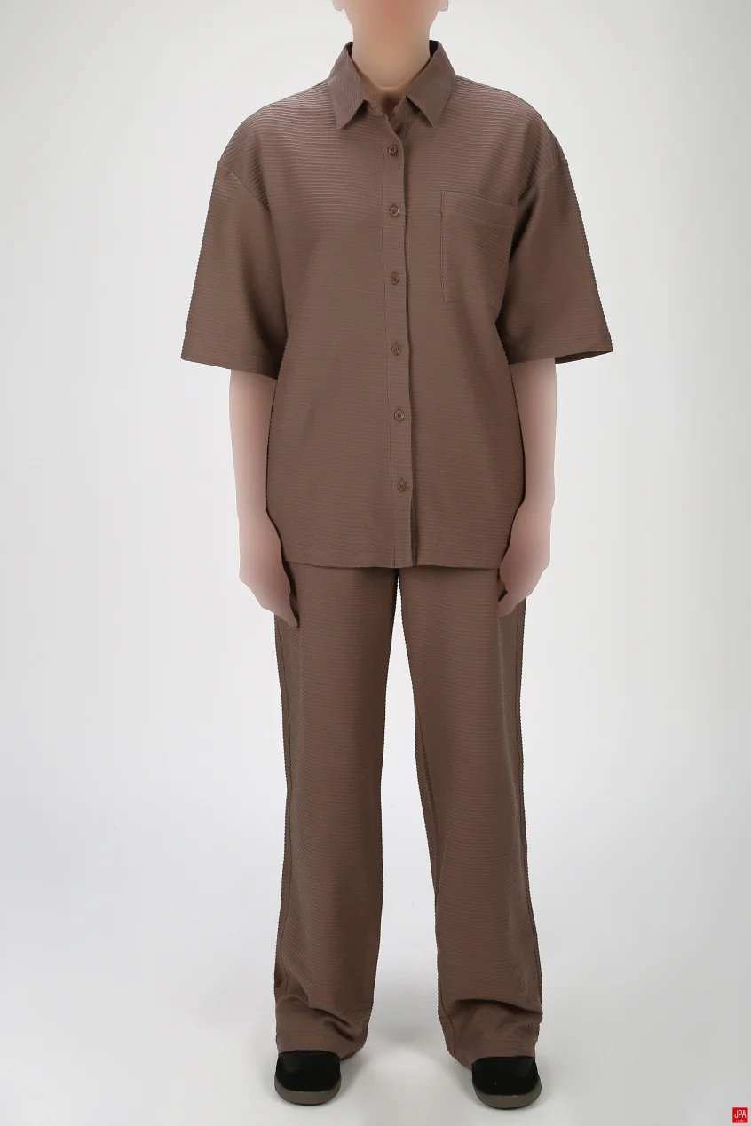 ست پیراهن و شلوار زنانه مشکی جی پی ای JPA کد 03343