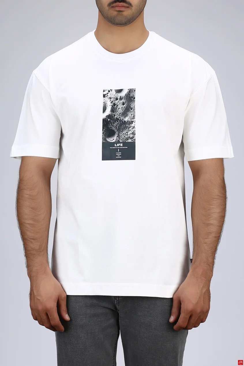 تی شرت مردانه مشکی جی پی ای JPA کد 03391