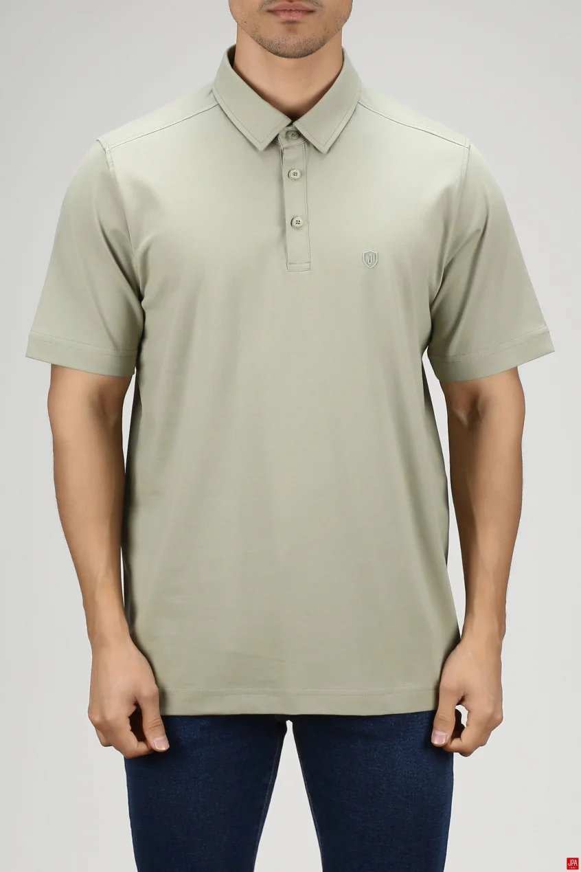 پولوشرت مردانه مشکی جی پی ای JPA کد 03412