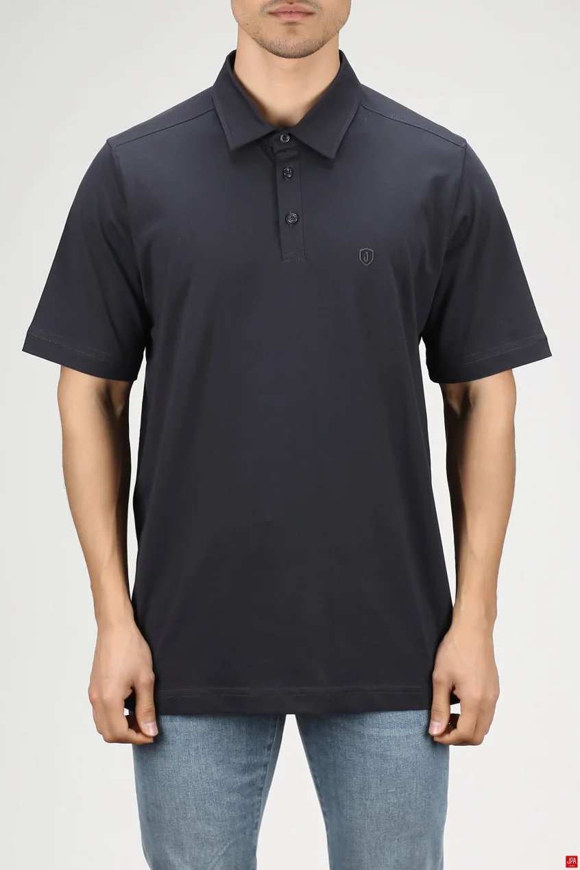 پولوشرت مردانه مشکی جی پی ای JPA کد 03412