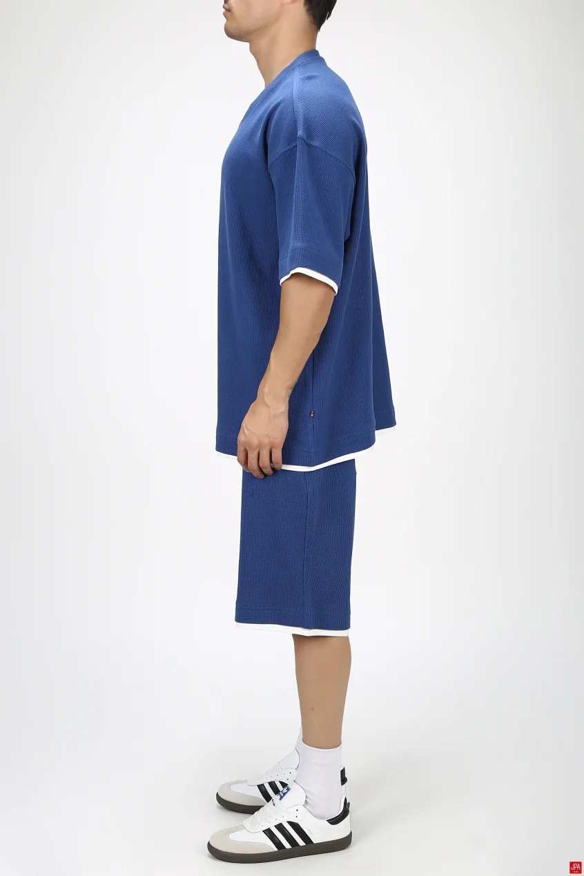 ست تی شرت و شلوارک مردانه اسپرت سبز تیره جی پی ای JPA کد 03457