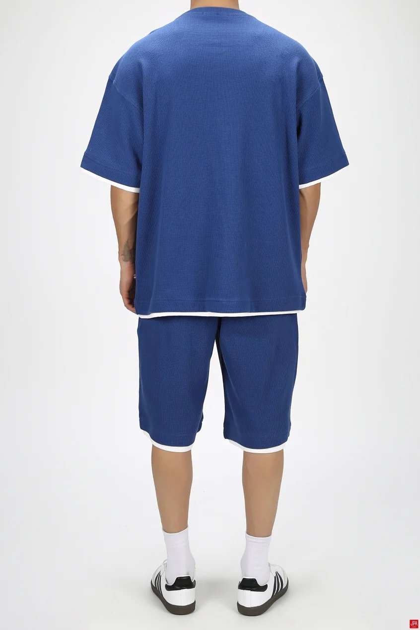 ست تی شرت و شلوارک مردانه اسپرت سبز تیره جی پی ای JPA کد 03457