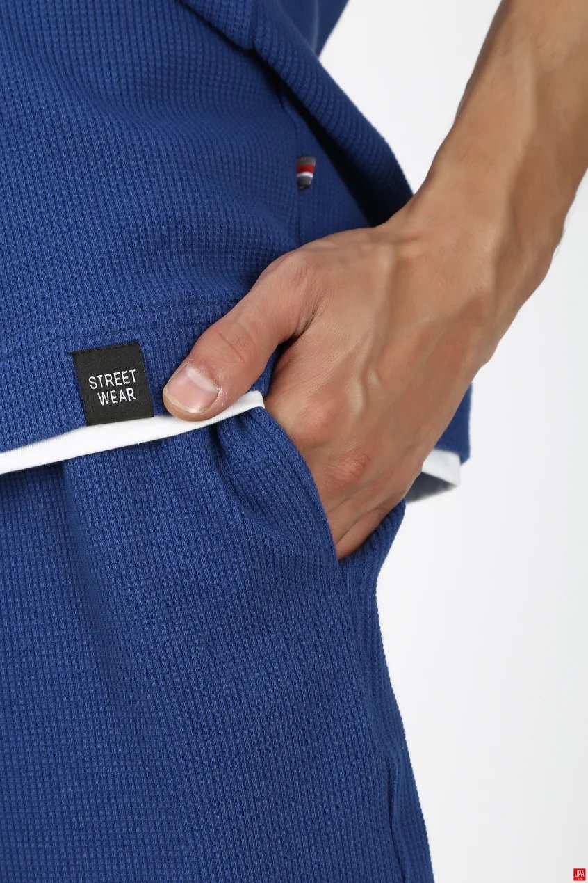 ست تی شرت و شلوارک مردانه اسپرت سبز تیره جی پی ای JPA کد 03457