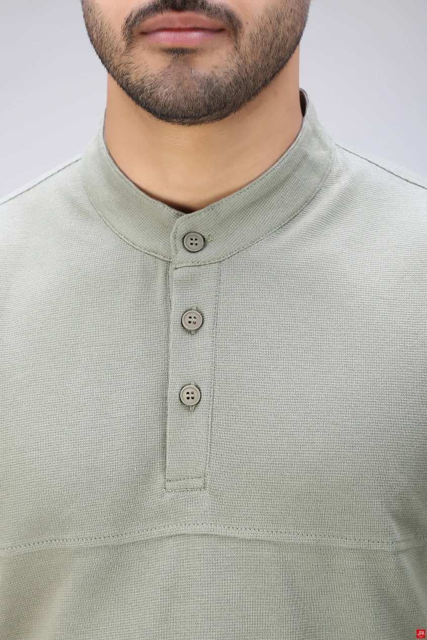 تی شرت مردانه یقه دیپلمات جی پی ای JPA کد 03476