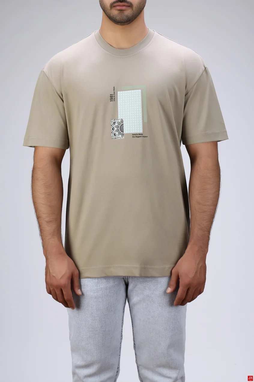 تی شرت مردانه مشکی جی پی ای JPA کد 03455