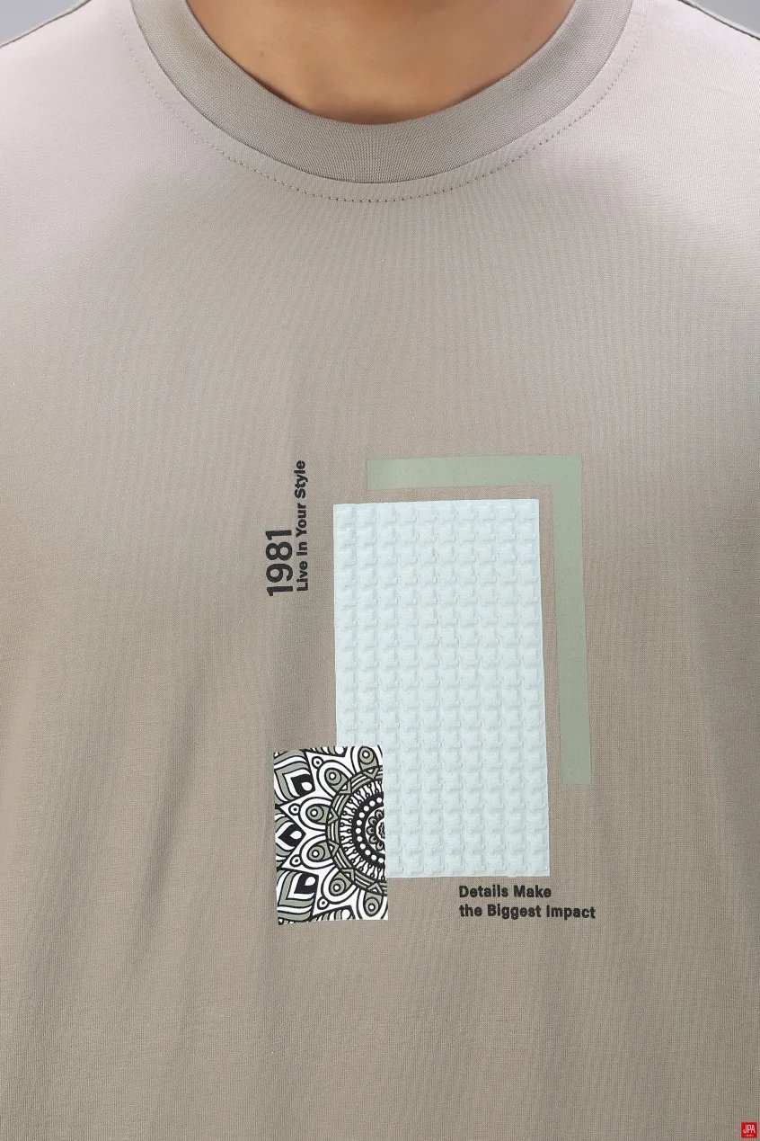 تی شرت مردانه مشکی جی پی ای JPA کد 03455