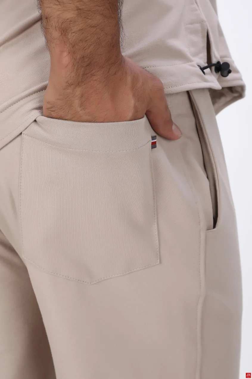 ست تی شرت و شلوار مردانه اسپرت مشکی جی پی ای JPA کد 03433