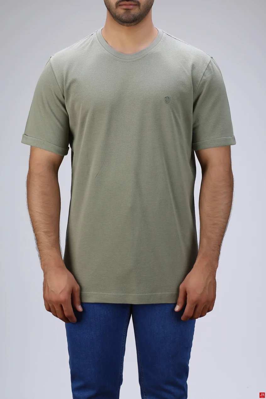 تی شرت مردانه مشکی جی پی ای JPA کد 03471