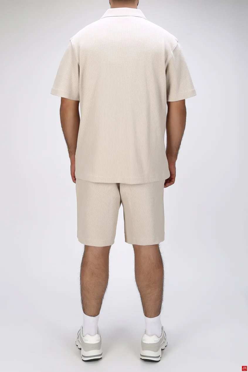 ست تی شرت و شلوارک مردانه باکس مشکی جی پی ای JPA کد 03448