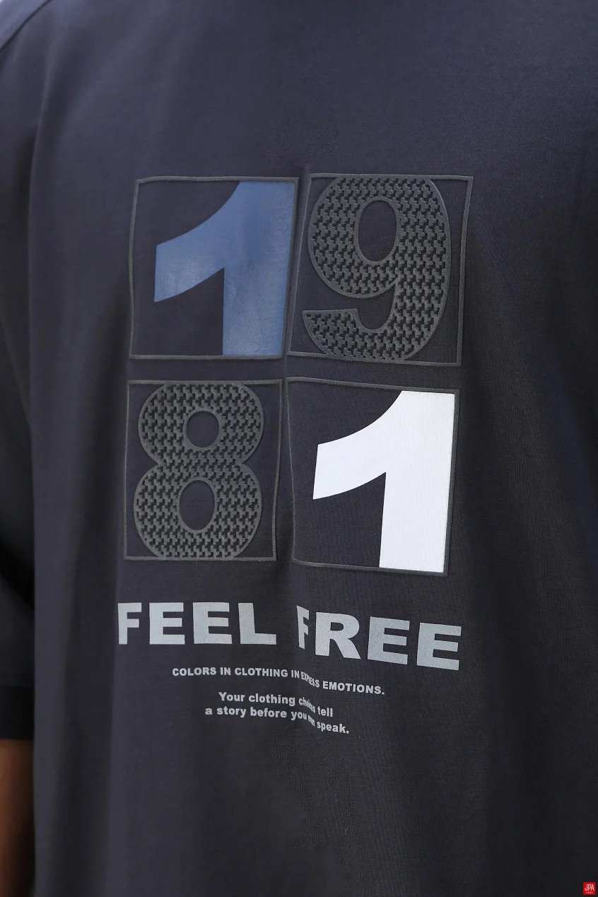 تی شرت مردانه مشکی جی پی ای JPA کد 03414