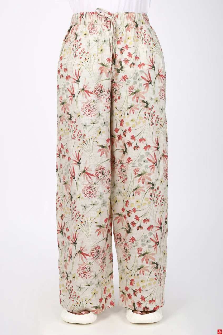 شلوار زنانه لینن آزاد جی پی ای JPA کد 03514