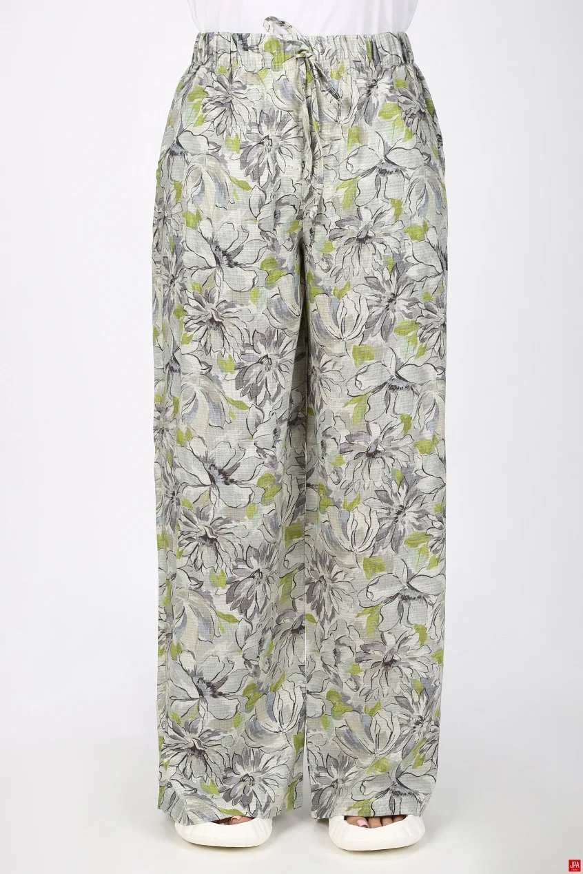 شلوار زنانه لینن آزاد جی پی ای JPA کد 03514