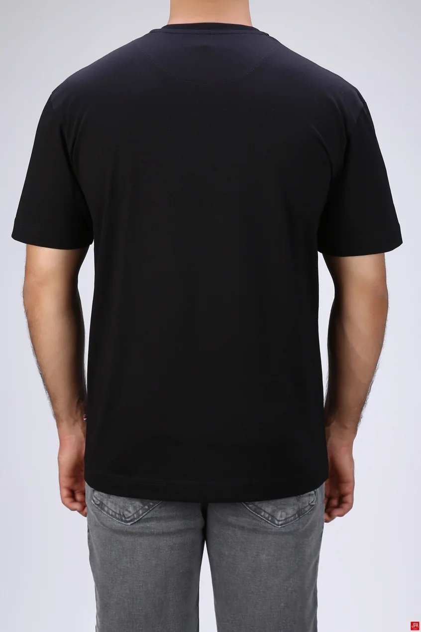 تی شرت مردانه مشکی جی پی ای JPA کد 03392