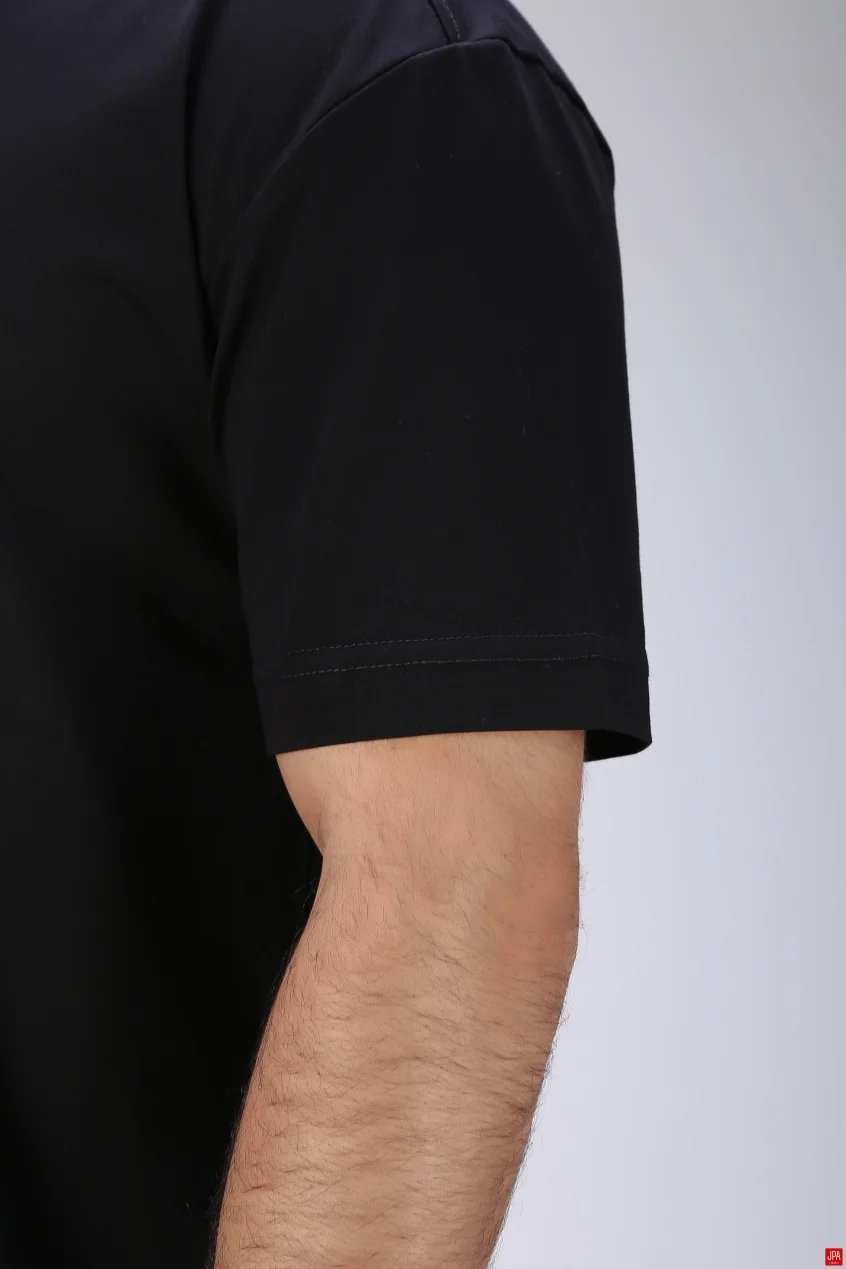 تی شرت مردانه مشکی جی پی ای JPA کد 03392