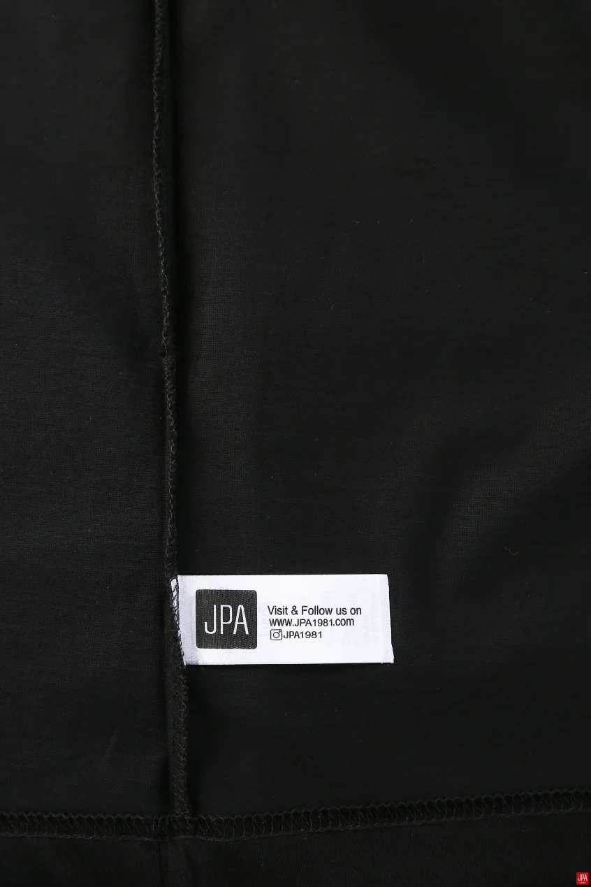 تی شرت مردانه مشکی جی پی ای JPA کد 03392