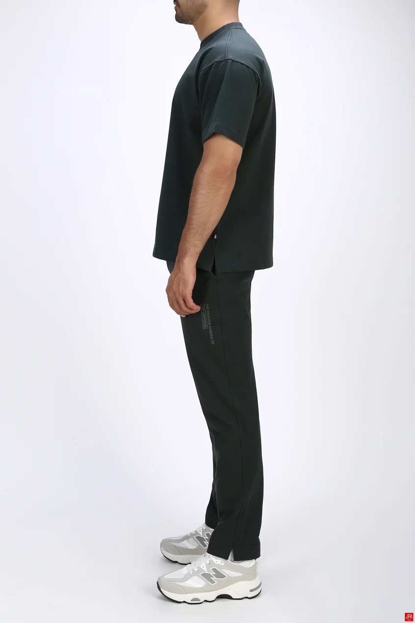 ست تی شرت و شلوار مردانه اسپرت مشکی جی پی ای JPA کد 03432