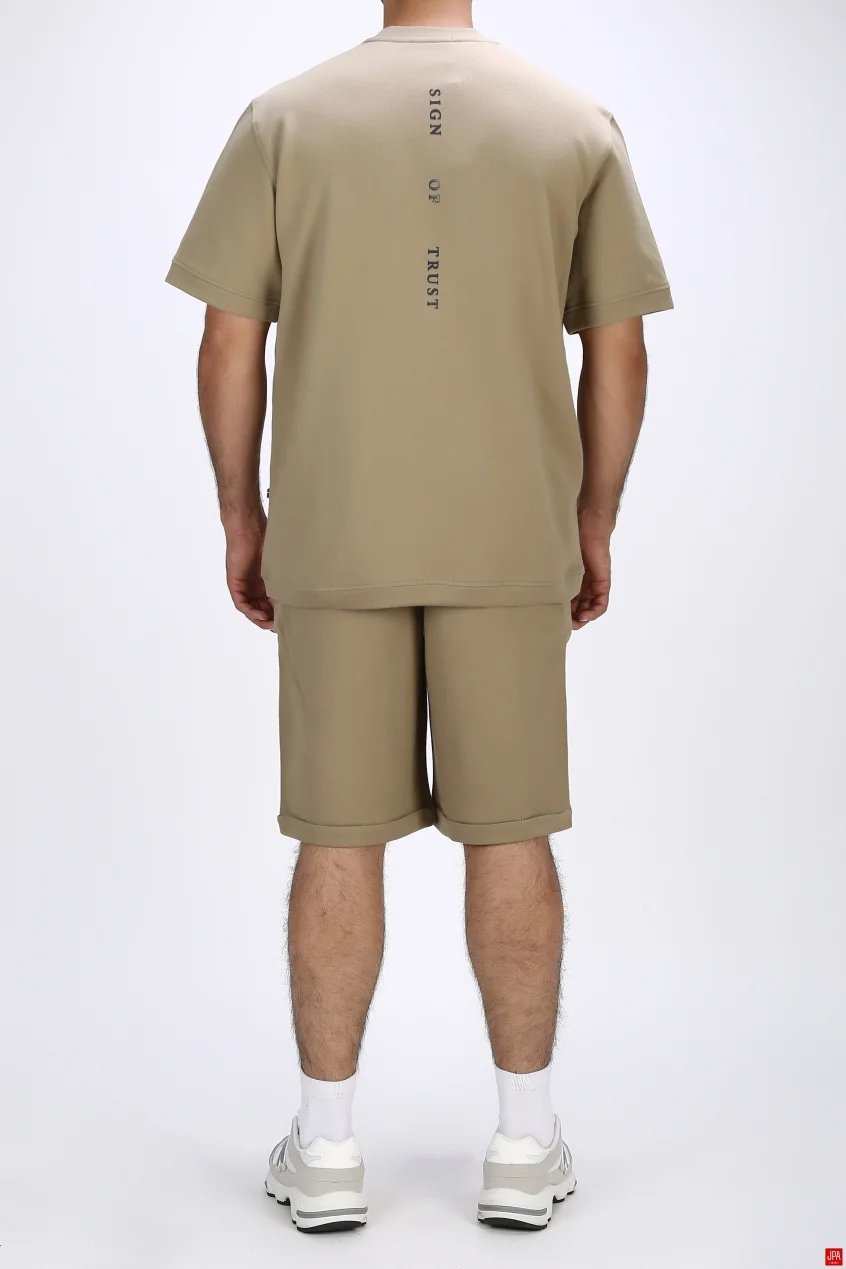 ست تی شرت و شلوارک مردانه دورس اسپرت مشکی جی پی ای JPA کد 03334