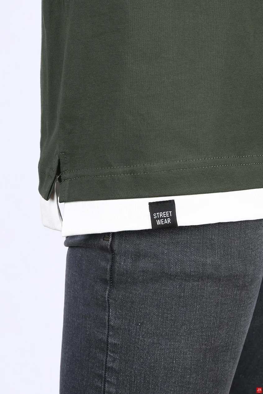 تی شرت مردانه مشکی جی پی ای JPA کد 03396