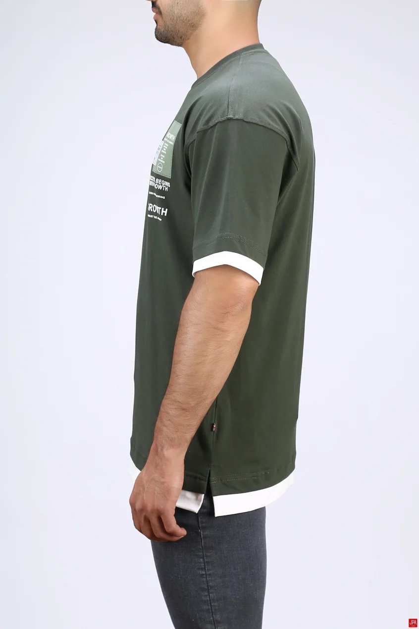 تی شرت مردانه مشکی جی پی ای JPA کد 03396