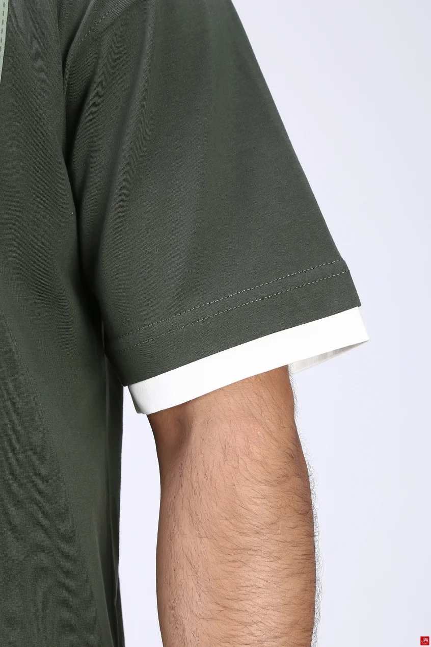 تی شرت مردانه مشکی جی پی ای JPA کد 03396