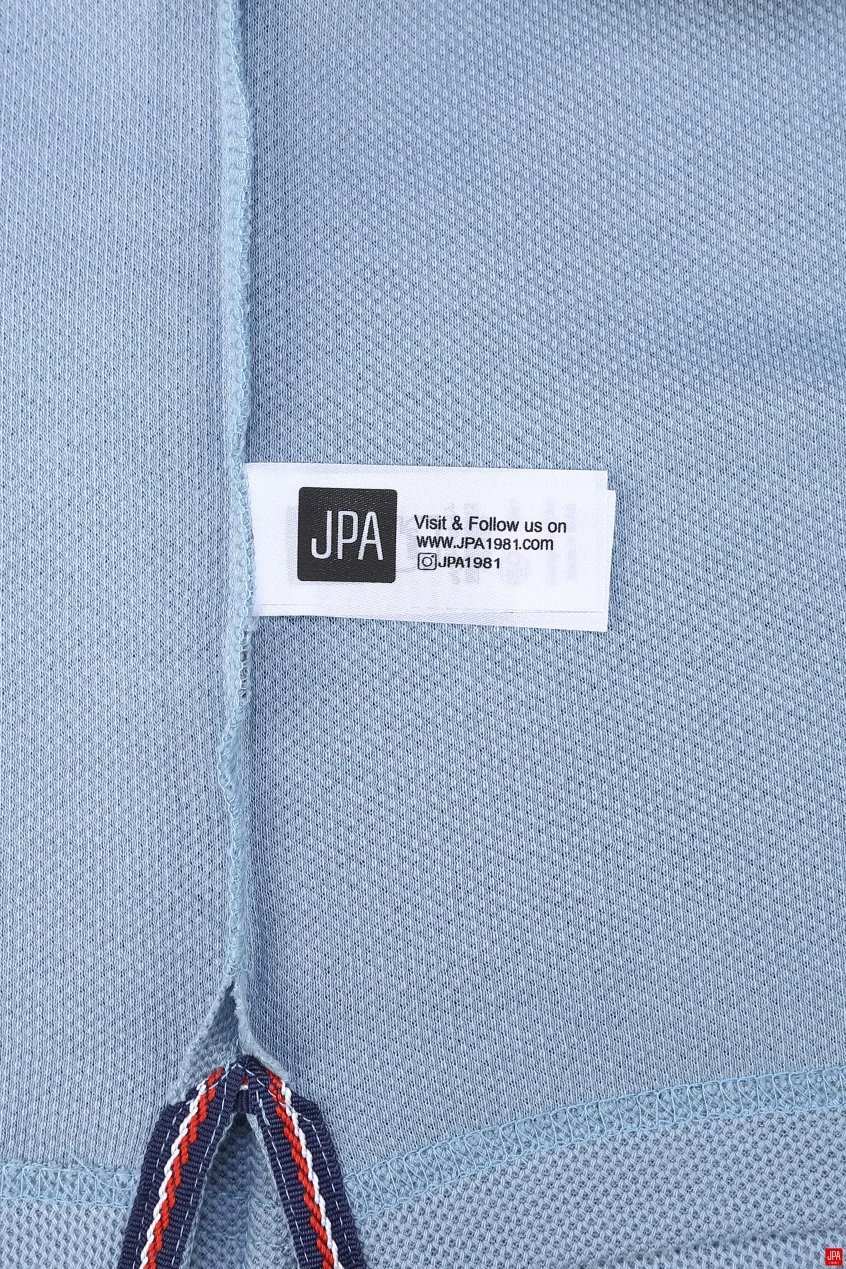 پولوشرت مردانه نیم زیپ مشکی جی پی ای JPA کد 03477