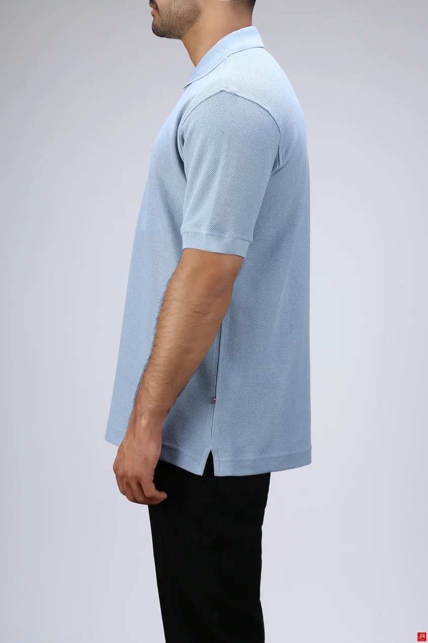 پولوشرت مردانه نیم زیپ مشکی جی پی ای JPA کد 03477