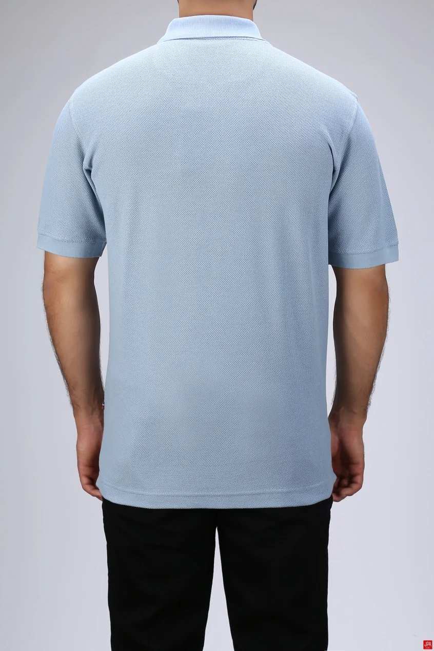 پولوشرت مردانه نیم زیپ مشکی جی پی ای JPA کد 03477