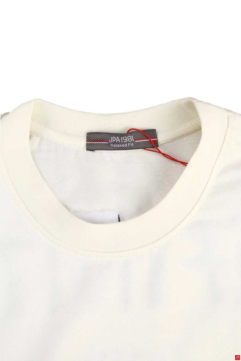 تی شرت مردانه یقه گرد آزاد مشکی جی پی ای JPA کد 03390