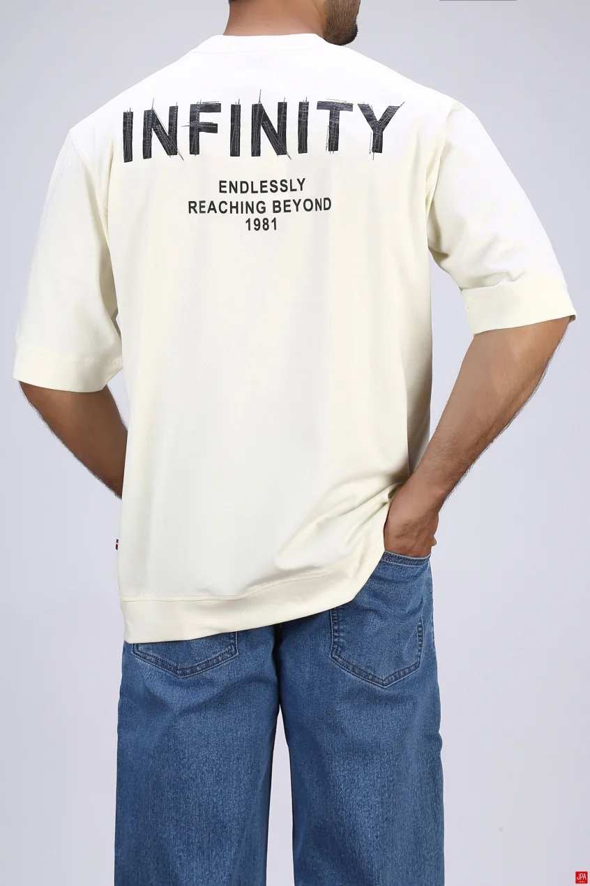 تی شرت مردانه یقه گرد آزاد مشکی جی پی ای JPA کد 03390