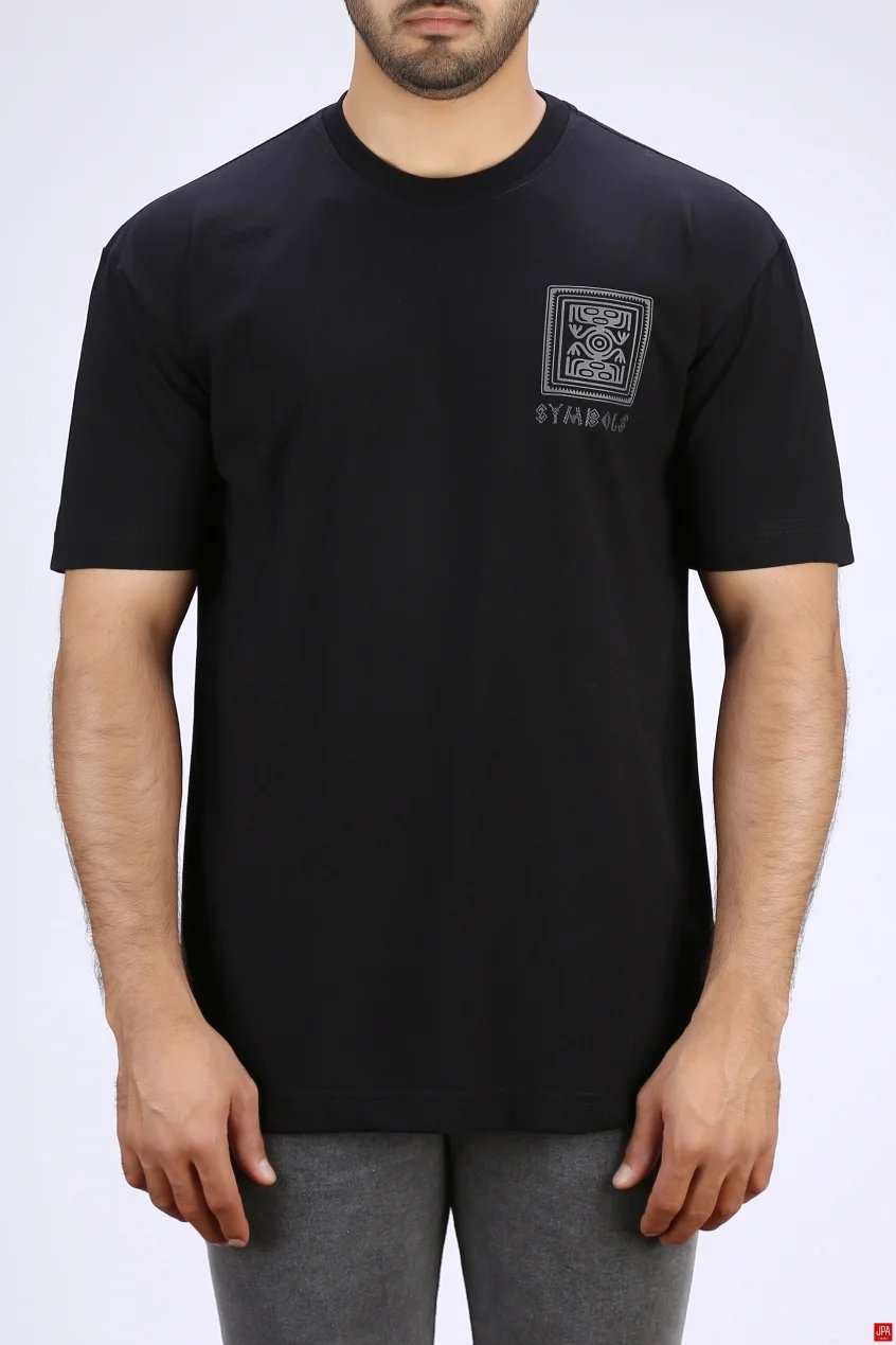 تی شرت مردانه یقه گرد جی پی ای JPA کد 03485