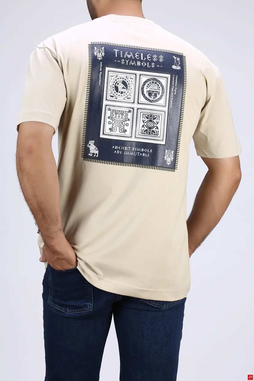 تی شرت مردانه یقه گرد جی پی ای JPA کد 03485