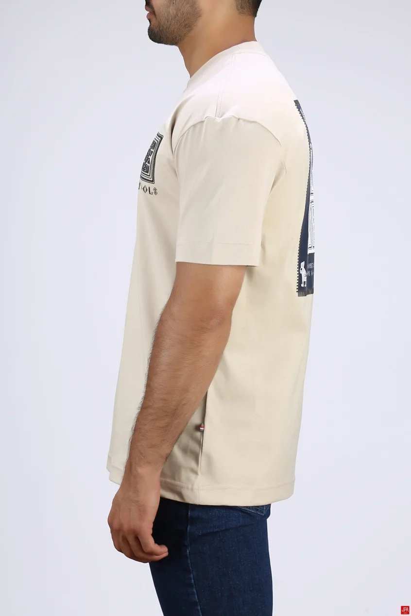 تی شرت مردانه یقه گرد جی پی ای JPA کد 03485