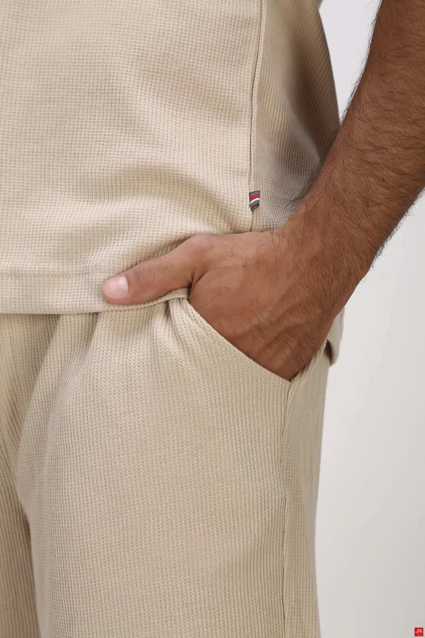 ست تی شرت و شلوارک مردانه اسپرت مشکی جی پی ای JPA کد 03536