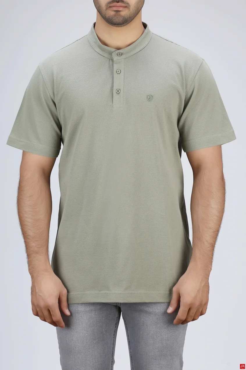 تی شرت مردانه یقه گرد جی پی ای JPA کد 03510