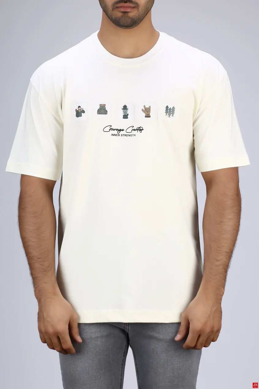 تی شرت مردانه یقه گرد جی پی ای JPA کد 03486