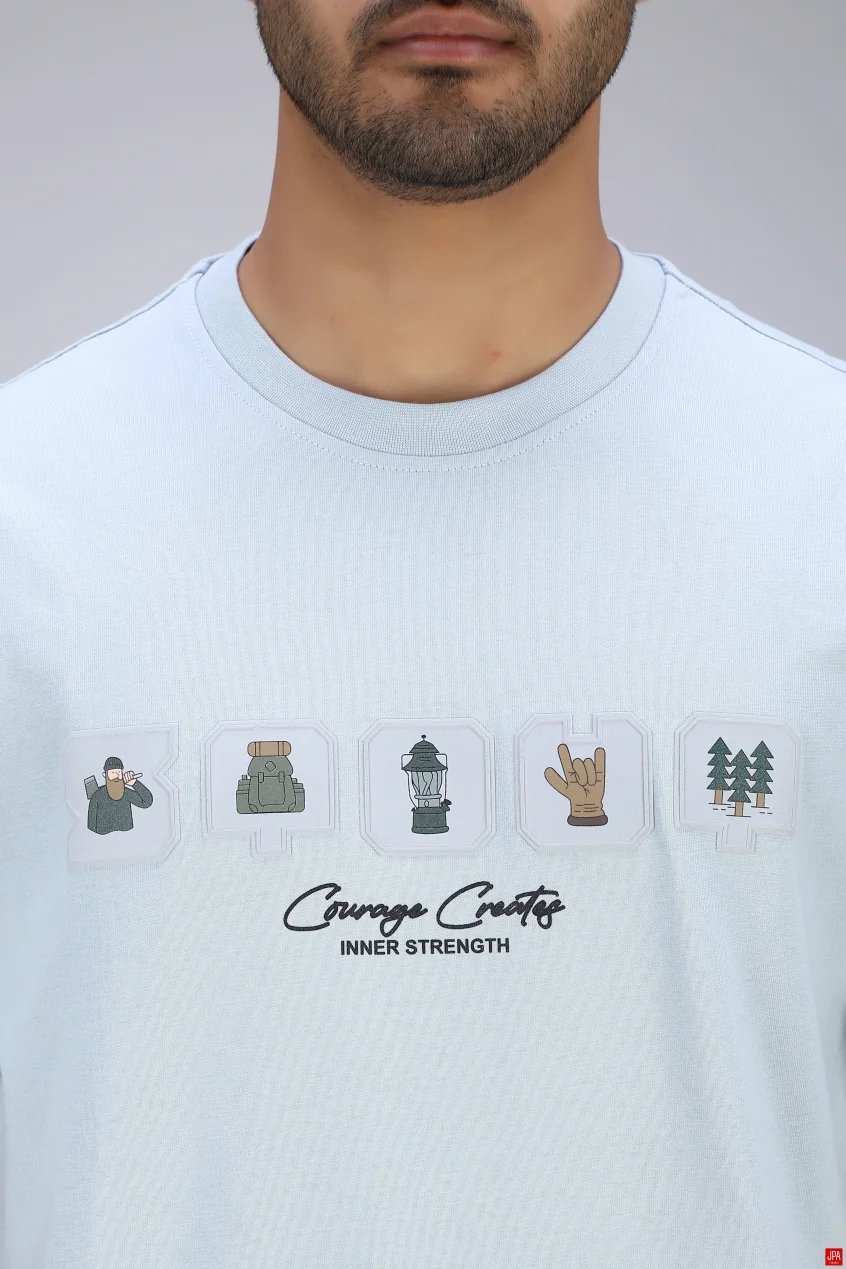 تی شرت مردانه یقه گرد جی پی ای JPA کد 03486