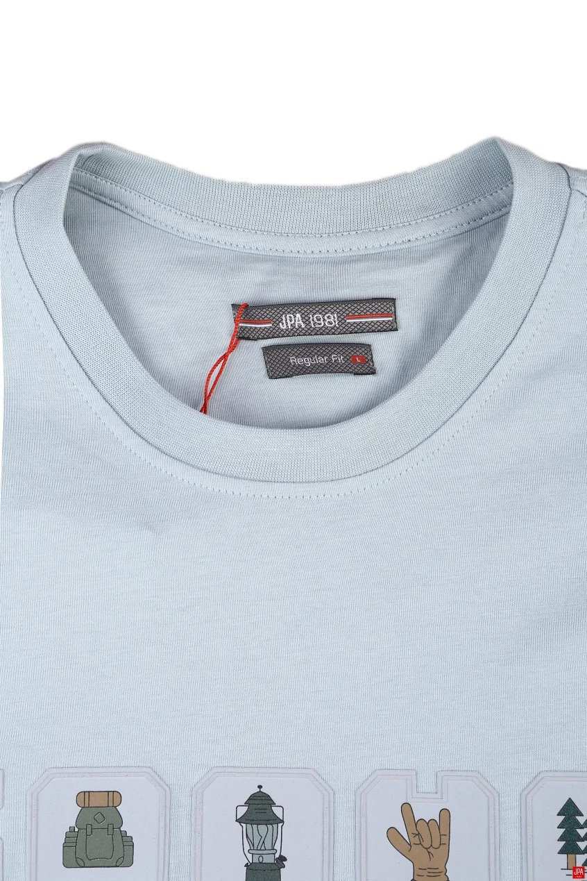 تی شرت مردانه یقه گرد جی پی ای JPA کد 03486