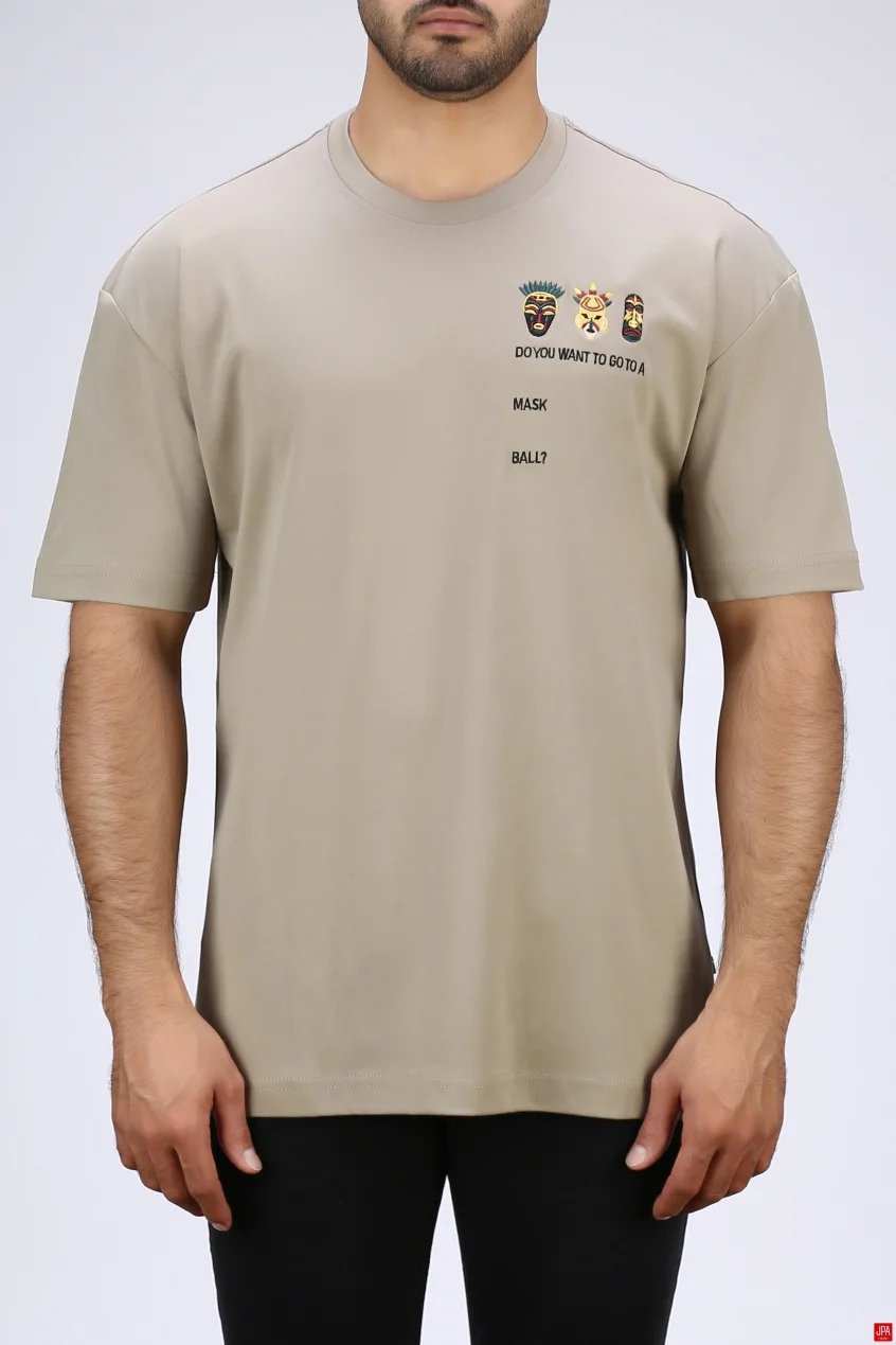 تی شرت مردانه یقه گرد جی پی ای JPA کد 04021