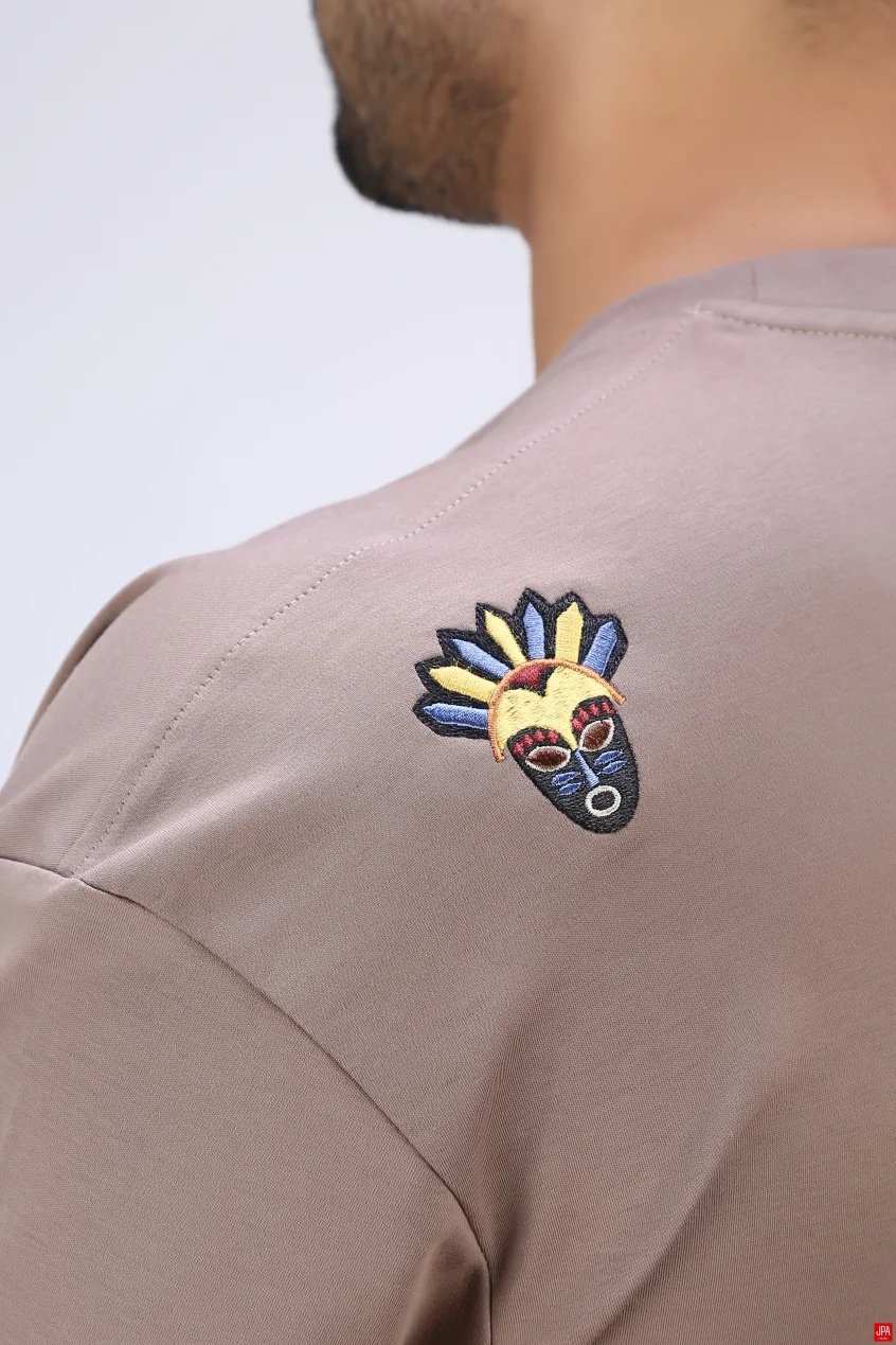 تی شرت مردانه یقه گرد جی پی ای JPA کد 04021