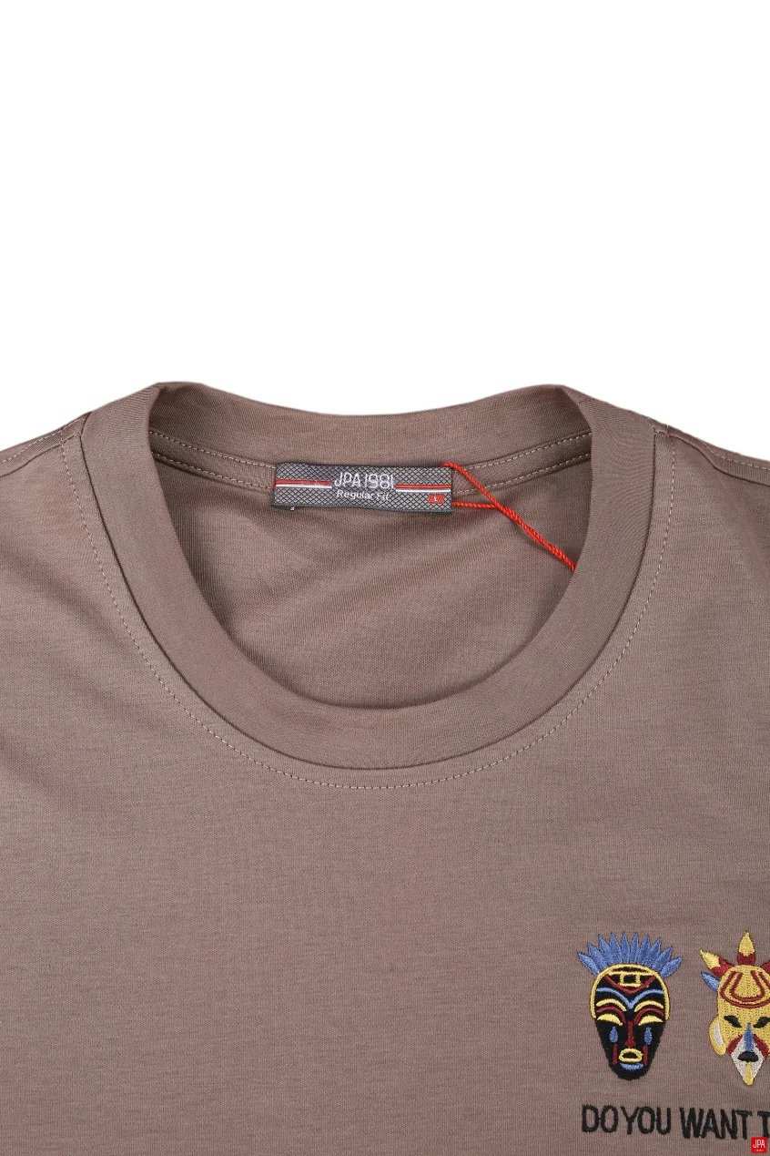 تی شرت مردانه یقه گرد جی پی ای JPA کد 04021