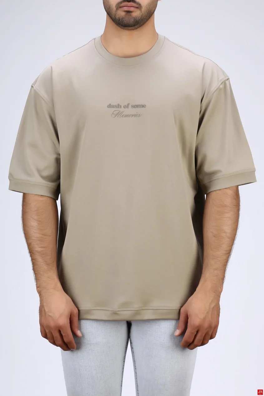 تی شرت مردانه یقه گرد باکس ازاد جی پی ای JPA کد 04028