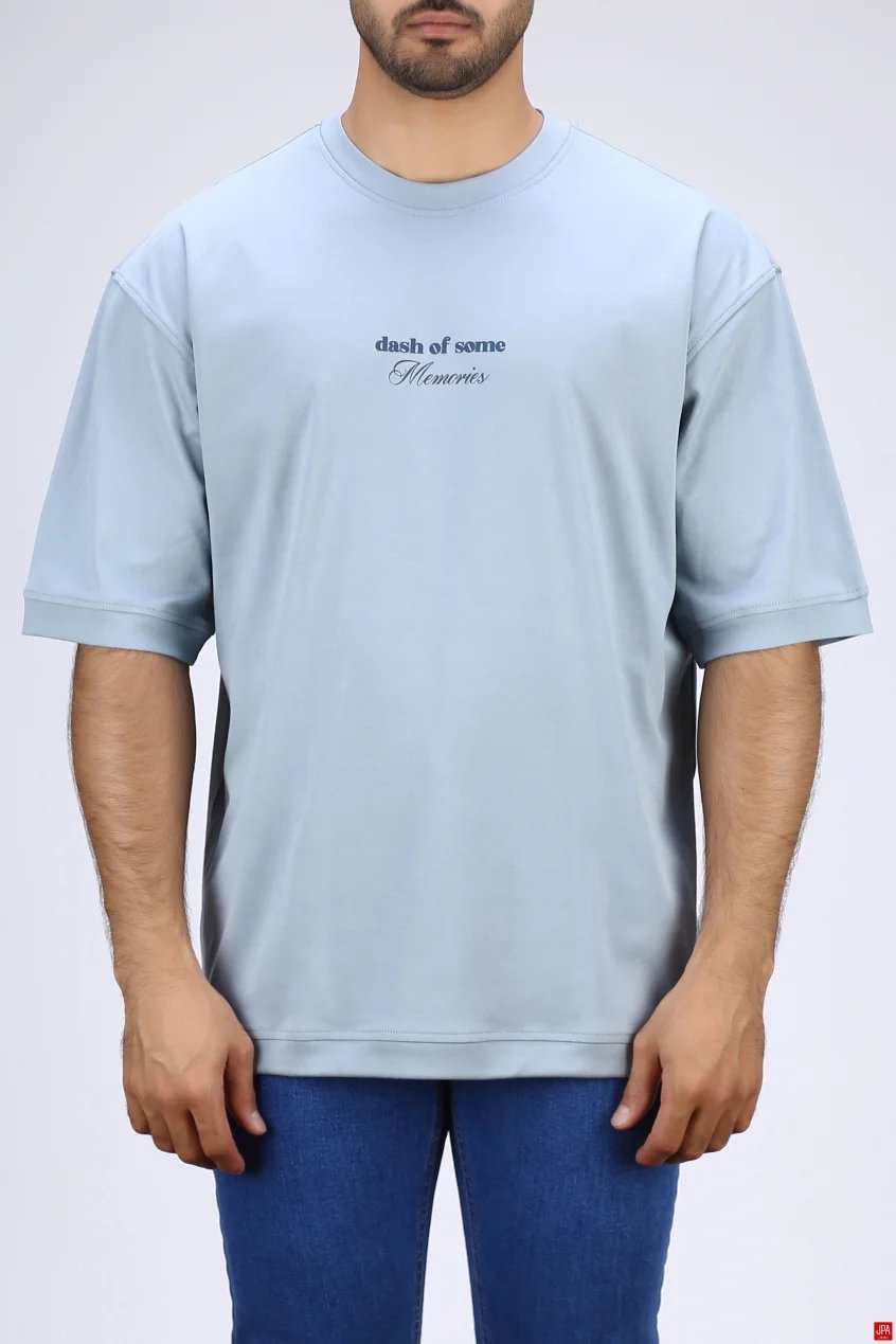 تی شرت مردانه یقه گرد باکس ازاد جی پی ای JPA کد 04028