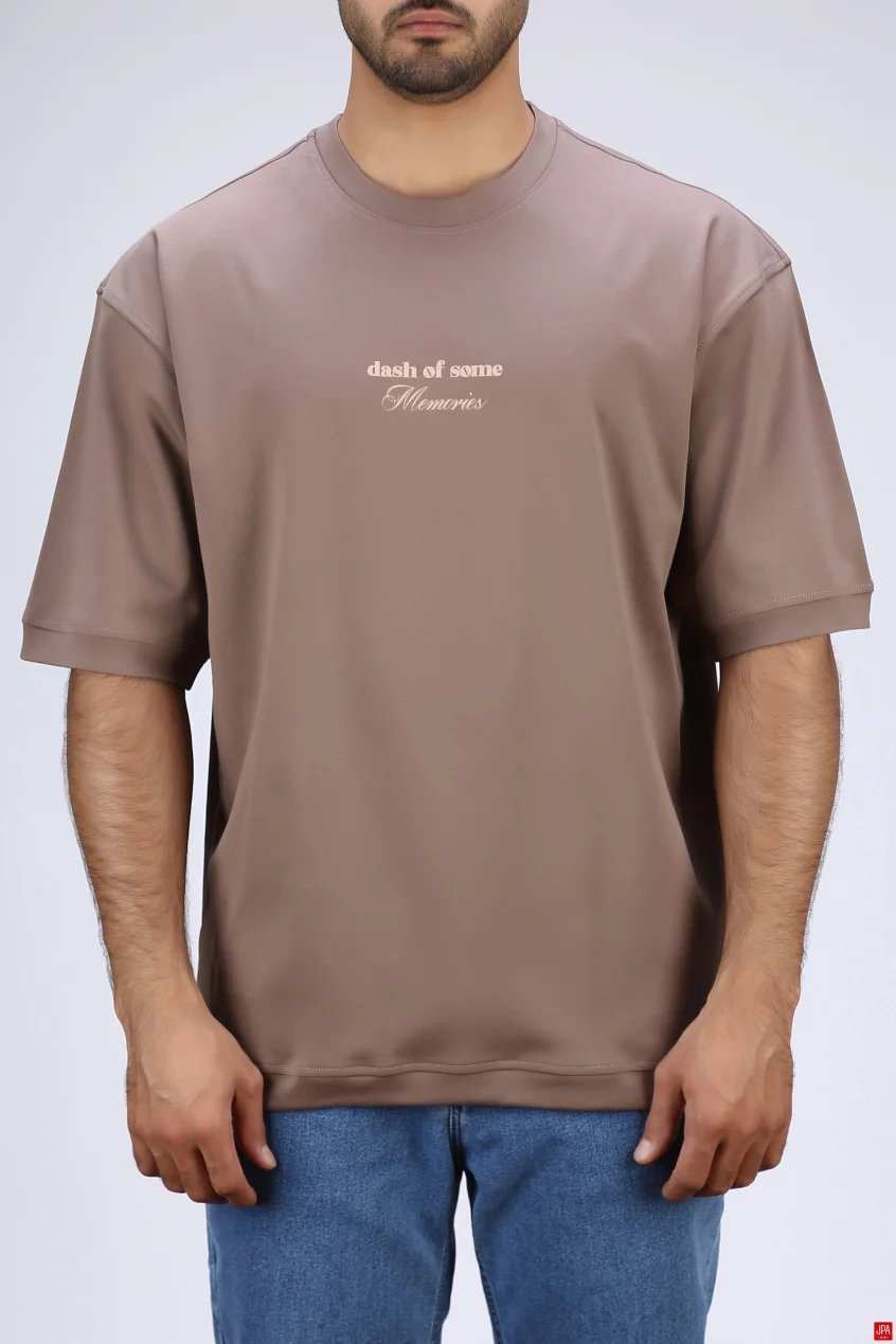 تی شرت مردانه یقه گرد باکس ازاد جی پی ای JPA کد 04028